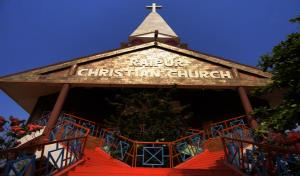 Raipur Christian Church Mahaveer Nagar, New Purena, Canal Linking, Raipur, Chhattisgarh